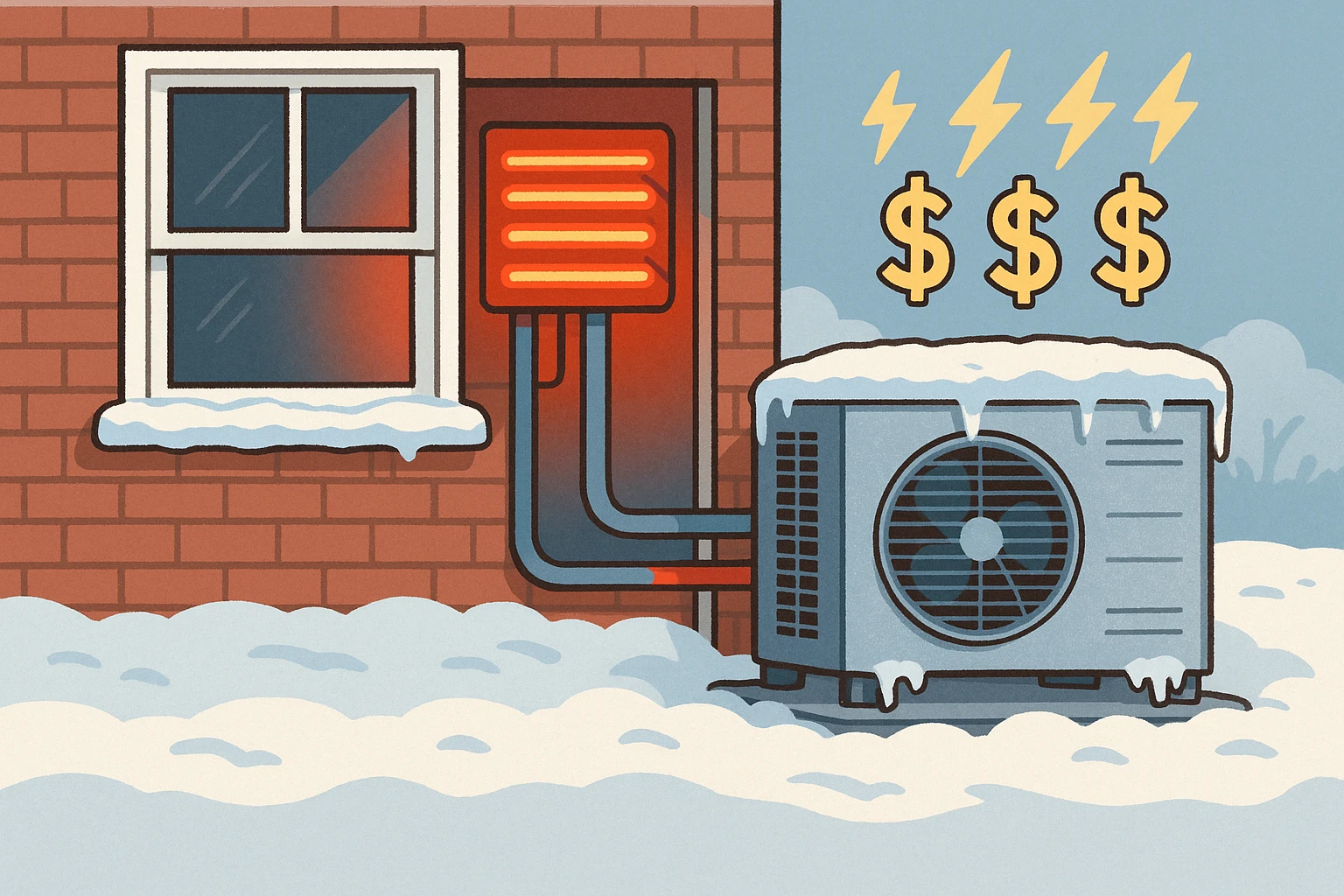 Inefficient HVAC system in a Richmond home wasting energy