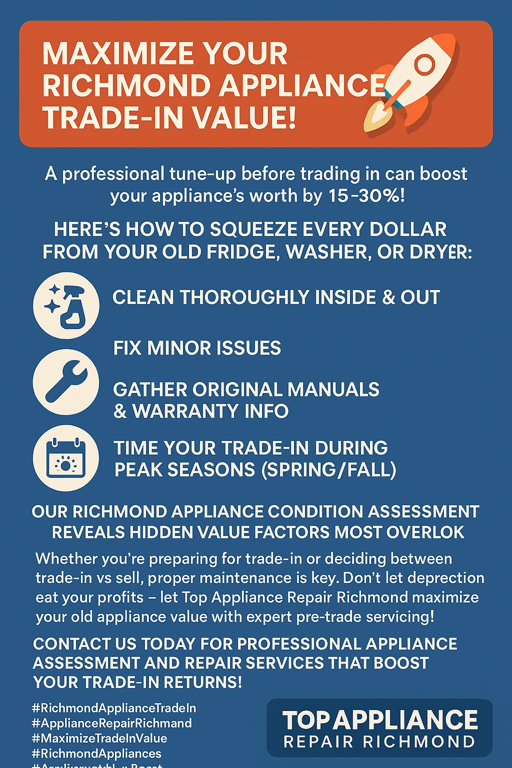 Infographic on Maximizing Appliance Trade-In Value