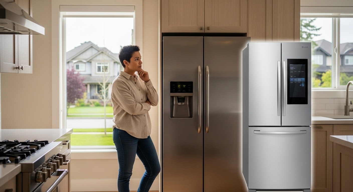 Deciding whether to trade in an old appliance in Richmond