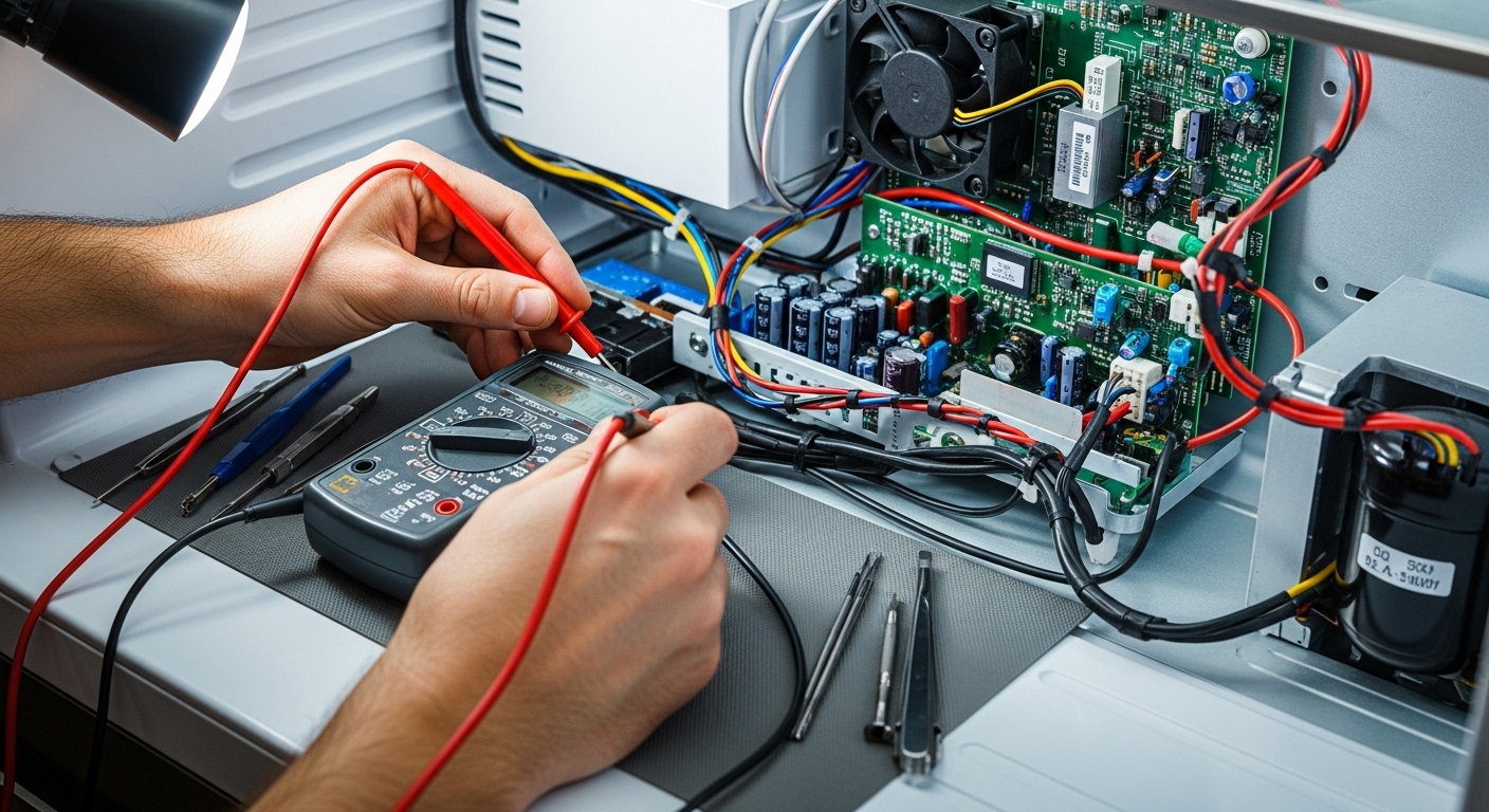appliance warranty repair technician inspection
