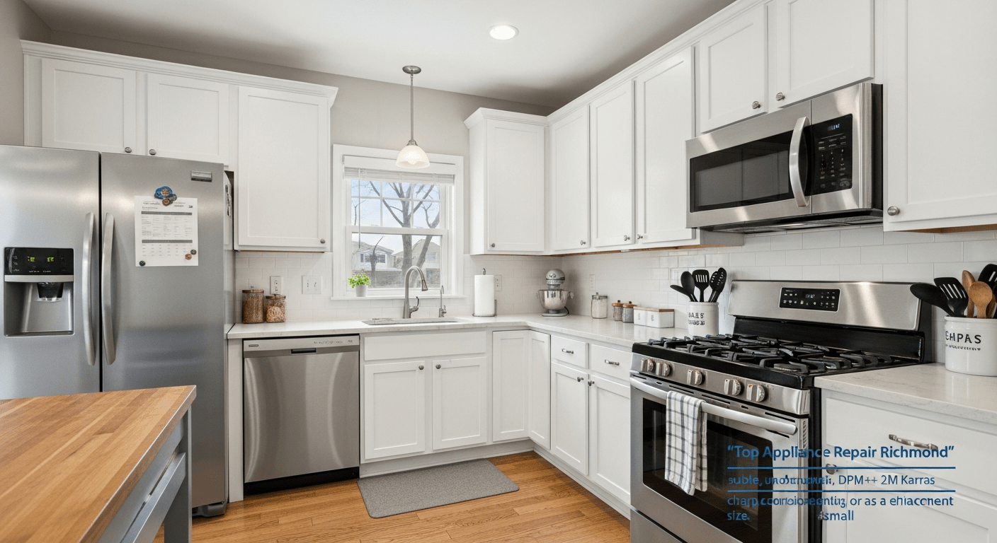 Safe kitchen appliances maintenance in Richmond VA