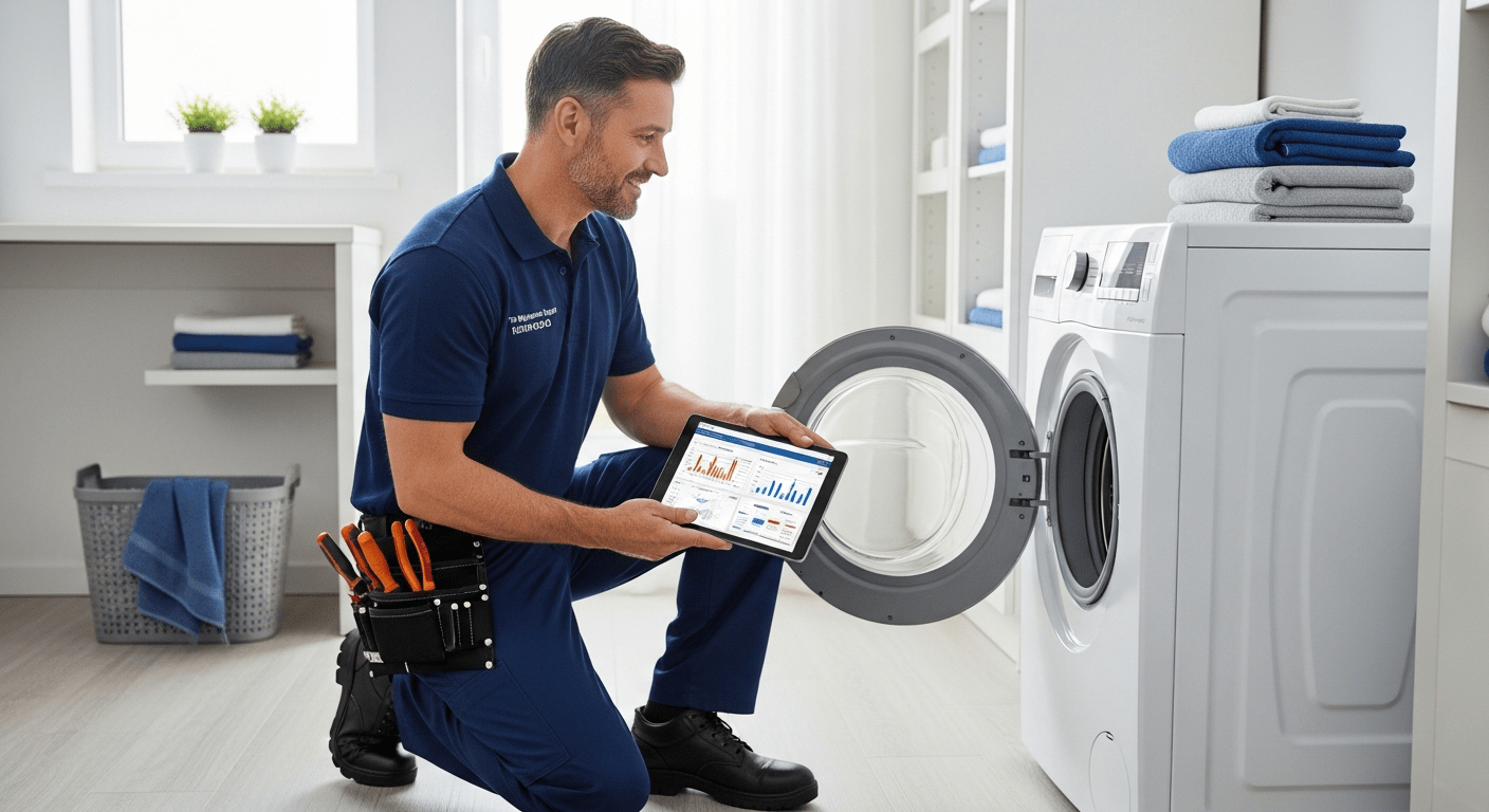 Appliance repair technician Richmond laundry